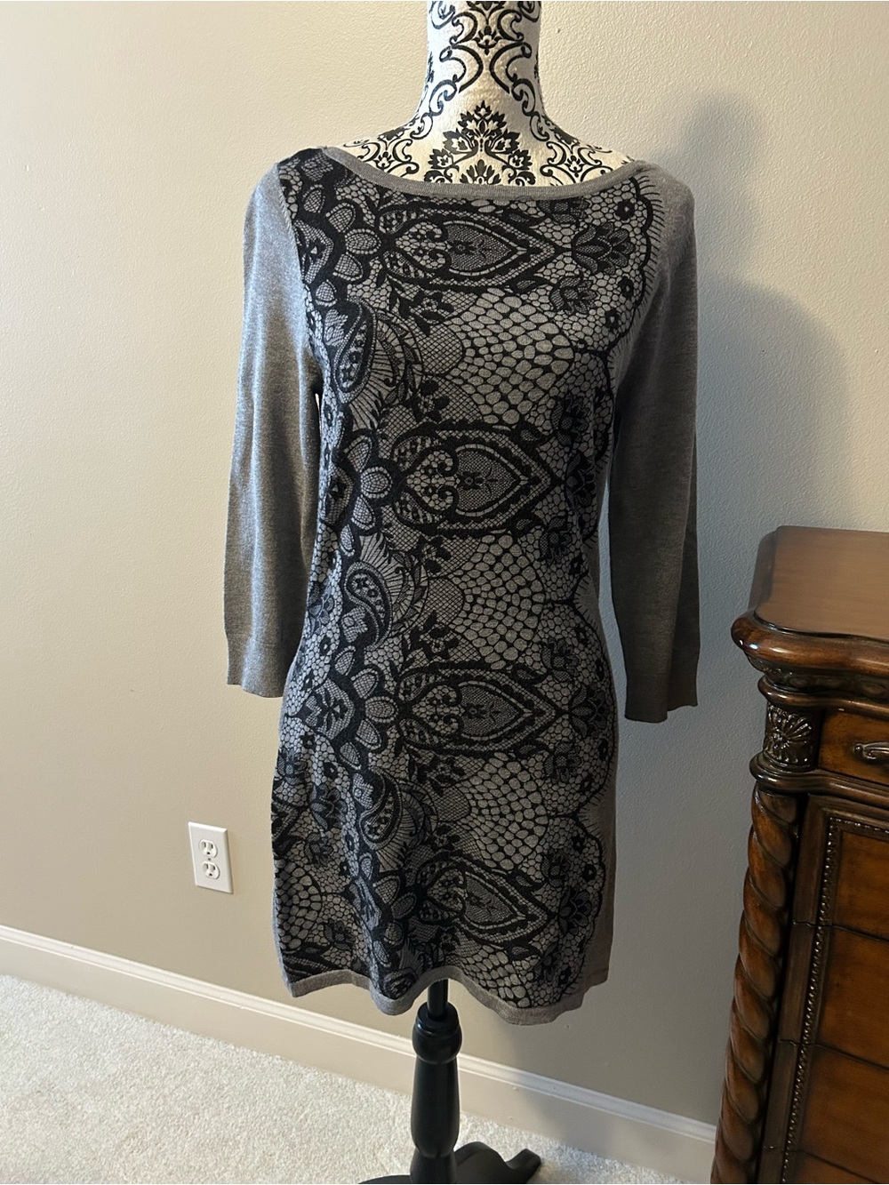 White House black market sweater dress